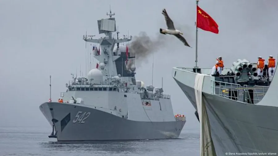 中俄海軍聯合軍演開啟演練階段的封面圖片