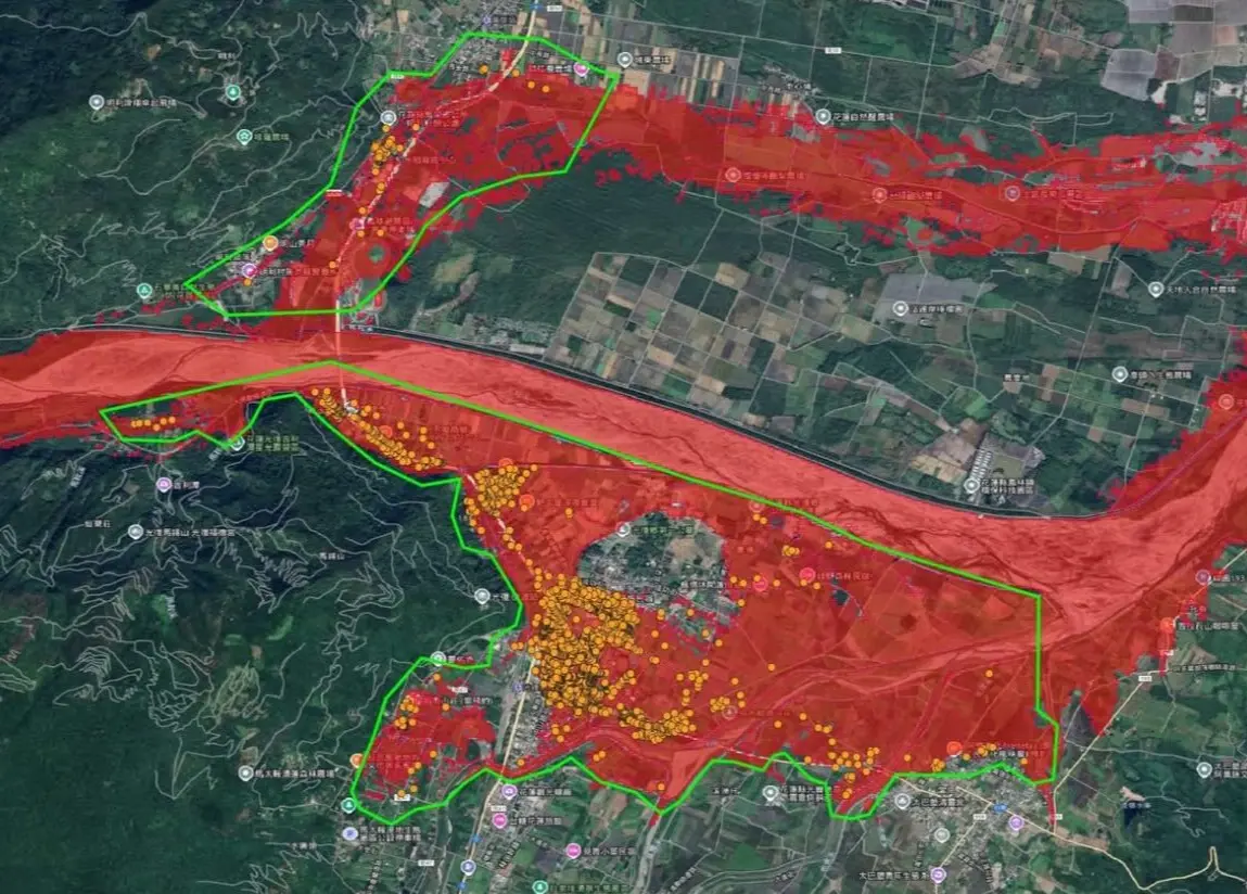 花蓮縣災害應變中心 24 日上午 7 時統計，死亡人數攀升至 14 人，18 人受傷，多人仍失聯。​(圖：網絡截圖)