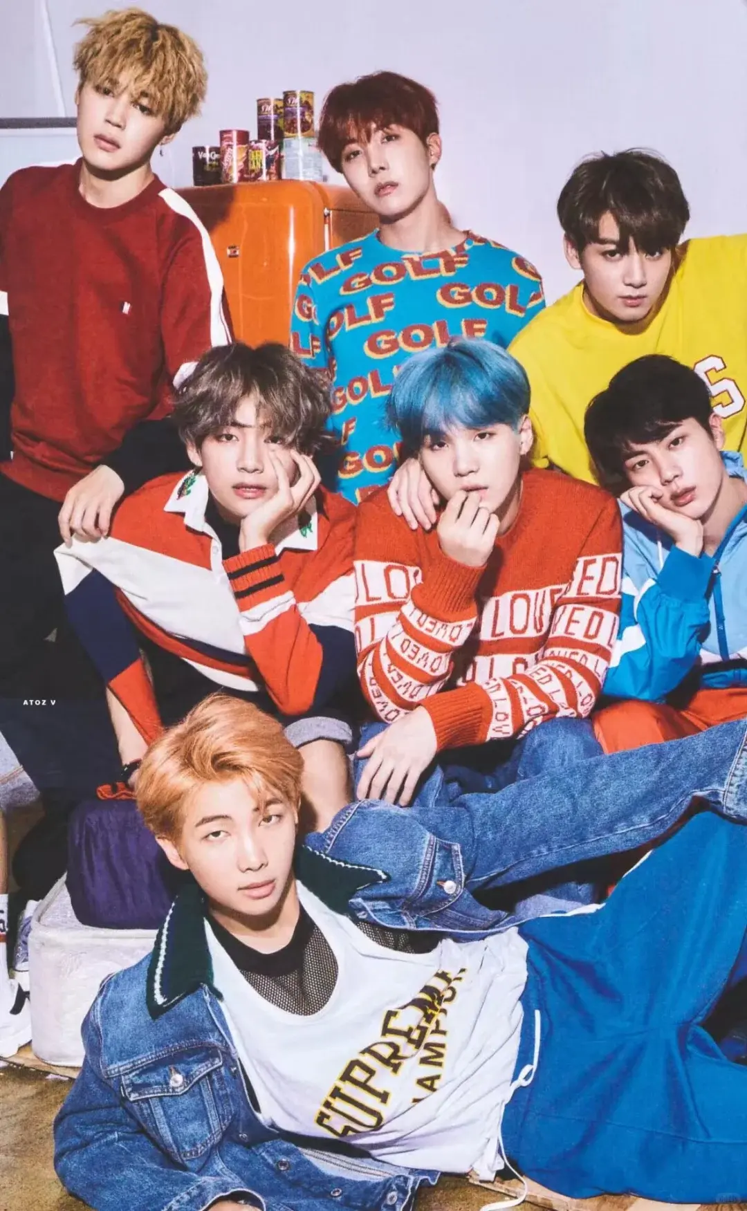 韓國頂流男團防彈少年團（BTS）（來源：小紅書網友）