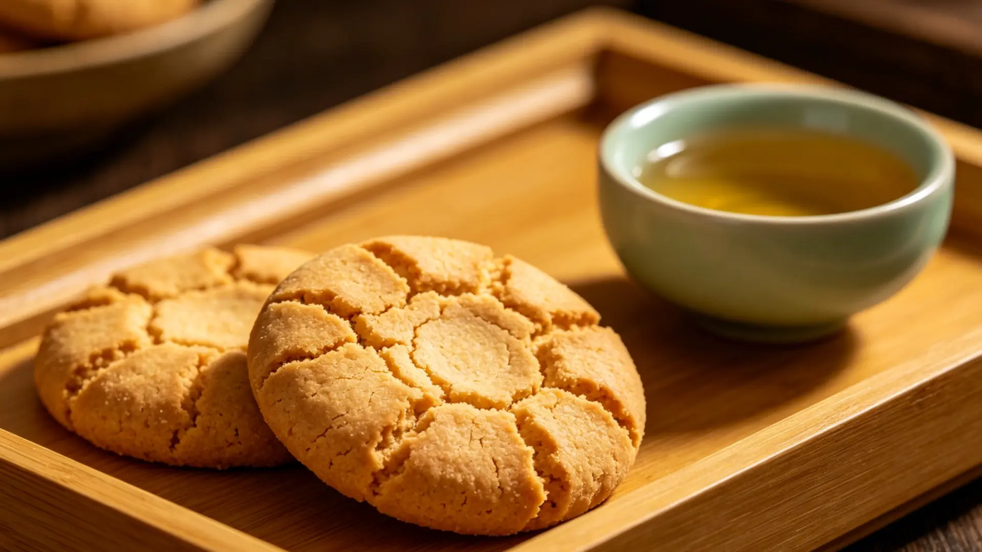 桃酥等於兩勺糖」並非誇張，經估算，一塊50克桃酥含糖量約10-15克，與兩勺白砂糖分量相近，桃酥屬高糖高脂中式點心，需適量食用。（示意圖來源：豆包AI）