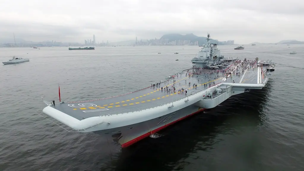 圖為「遼寧」艦多年前在香港向大眾公開時的畫面。（新華社資料照片）