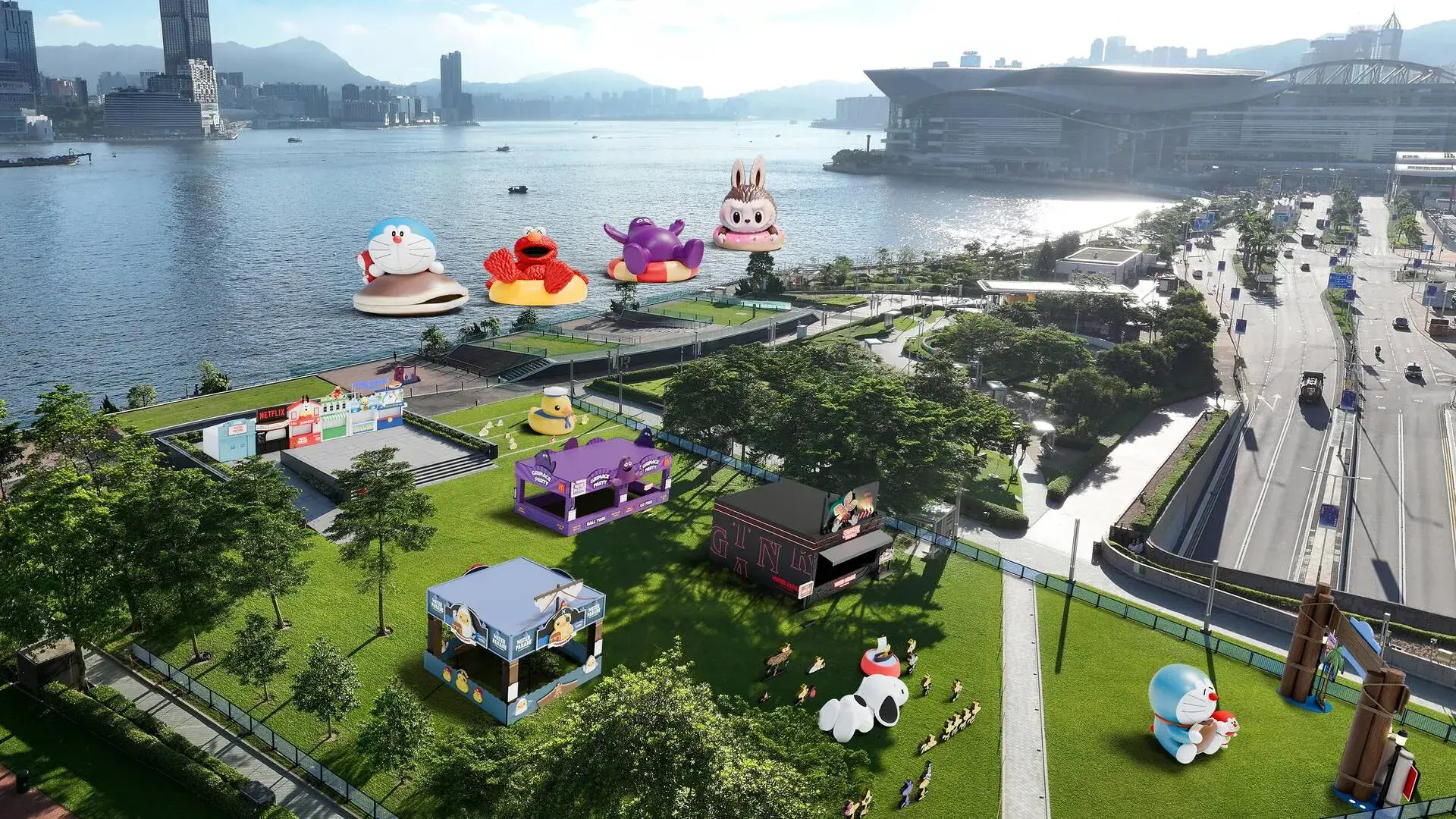 維港海上大巡遊將是一個匯聚藝術、娛樂及文化的盛事，讓每位參加者享受到視覺的饗宴。（圖片：Doraemon 100 FB專頁）