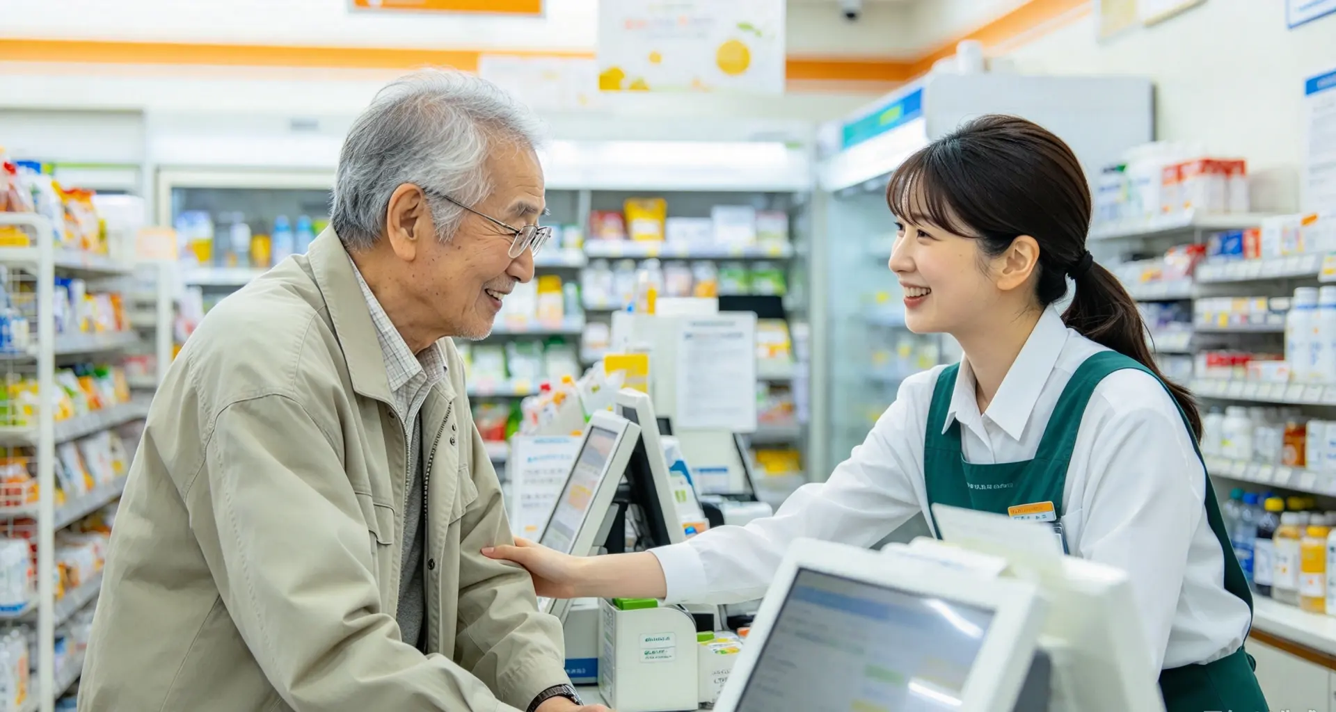 日本一名經營超商10年的女店長，發現固定到店買菸的阿公連續7天未現身，趕緊通報協尋。這份警覺，源自5年前一段難以釋懷的傷痛，讓她持續守護社區長輩。（示意圖來源：藍莓卷）