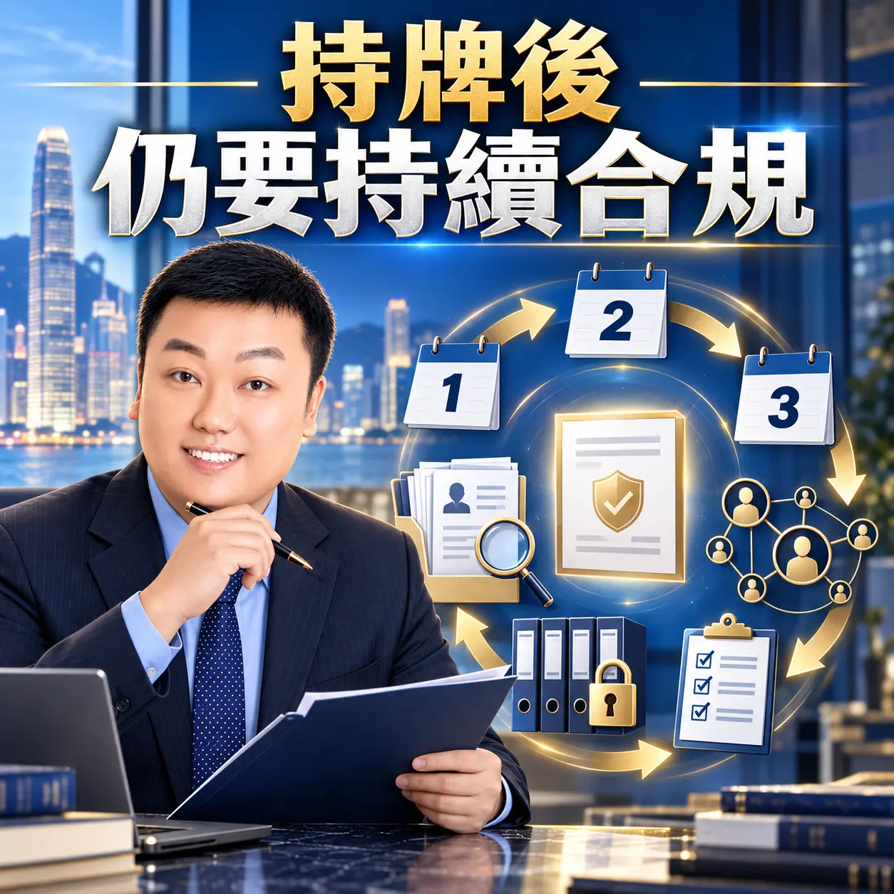 三、拿到牌照，不代表以後什麼都不用管