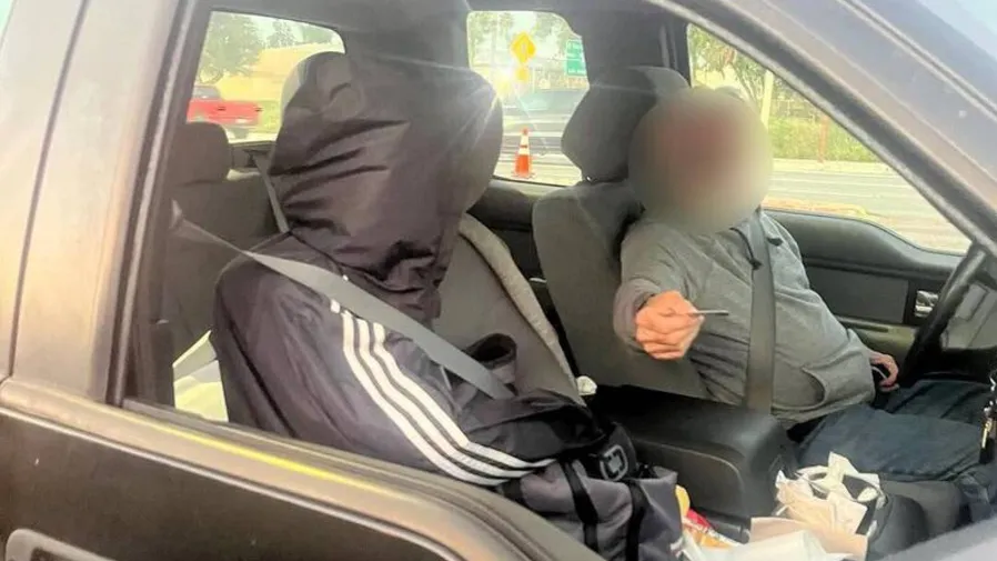 離譜又好笑！加州高乘載車道查車，副駕「乘客」竟連動都不動？的封面圖片