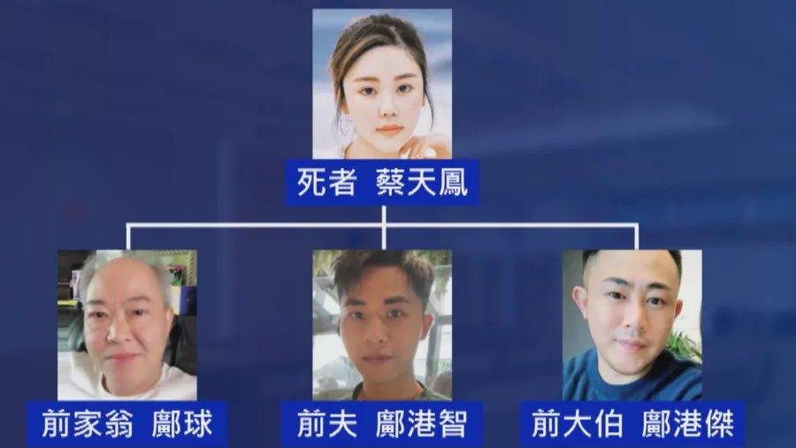 蔡天鳳碎屍案開審｜三被告戴口罩應訊 百人次庭旁聽設保密聆訊程序 - 