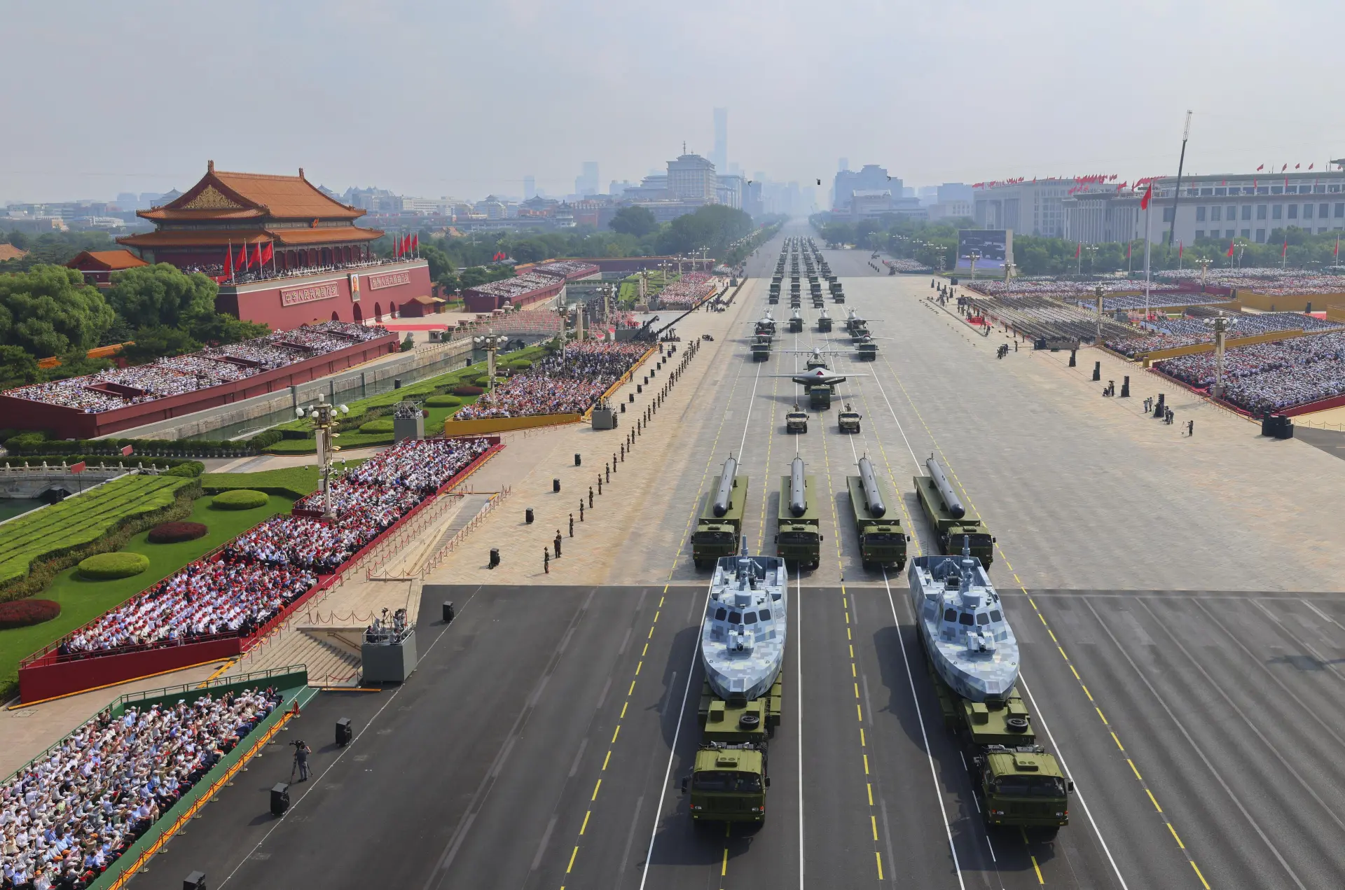 美國媒體選擇低調處理，因為最不願承認的現實是：中國的核威懾力已進入新的階段。(新華社)
