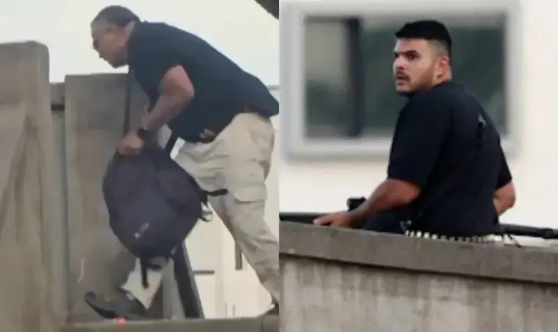 澳洲雪梨邦迪海灘槍擊案的槍手是一對父子檔，50歲的薩吉德（Sajid Akram）與24歲的納維德（Naveed Akram），澳洲反恐官員透露兩人曾赴菲律賓接受軍事訓練1個月。（翻攝自Ｘ／gauravcsawant）