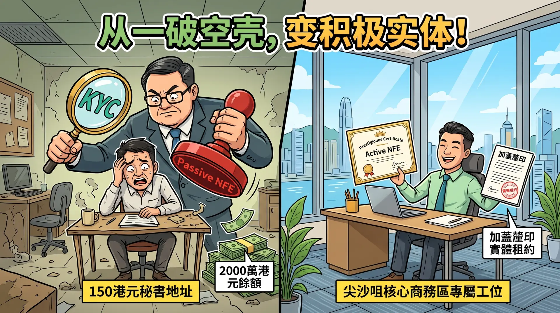 一、 突破「消極實體」判定：經濟實質的物理載體