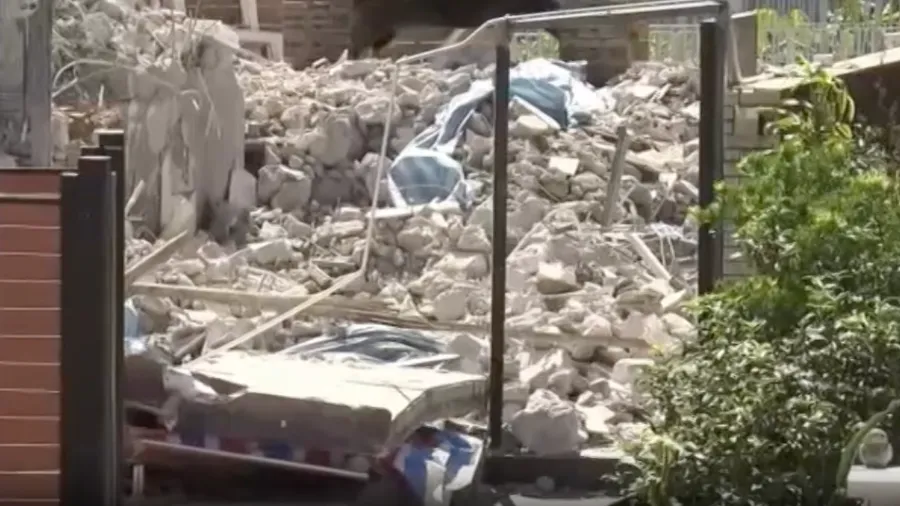 元朗山貝村清拆意外｜40多歲林姓女工遭磚牆壓斃 遺下3名子女 勞工處調查原因的封面圖片