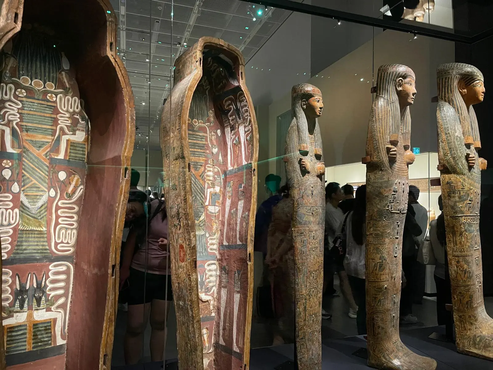 據悉，「古埃及文明大展」展期將持續至2026年8月31日，是香港歷來規模最大、內容最全面的古埃及文物展。(圖：藍小莓)