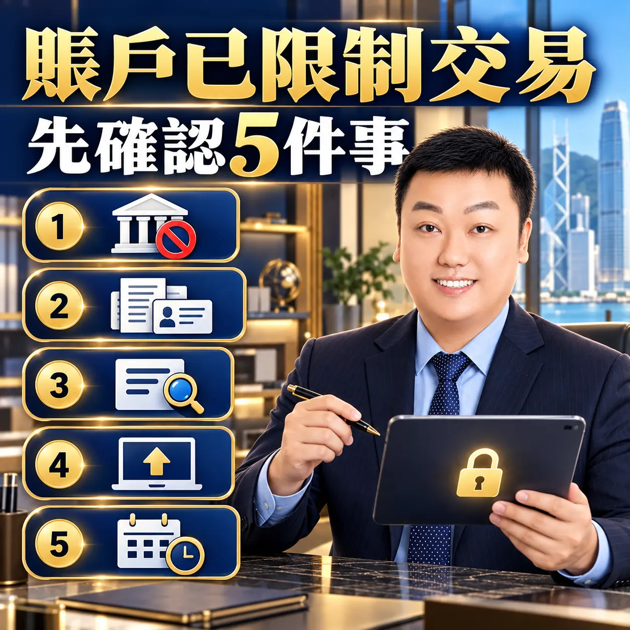八、如果銀行已經限制交易怎麼辦？
