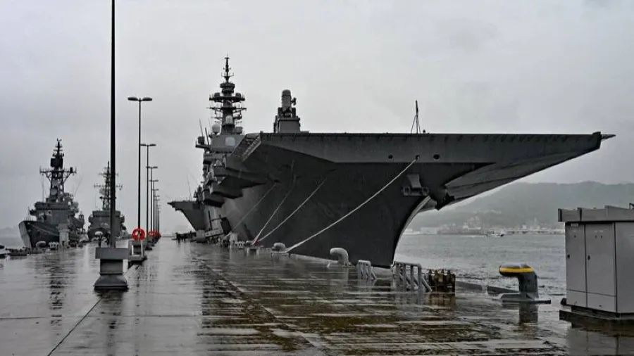 日海自加賀號啟航IPD26三個月印太部署 航艦改裝可起降F-35B受關注的封面圖片