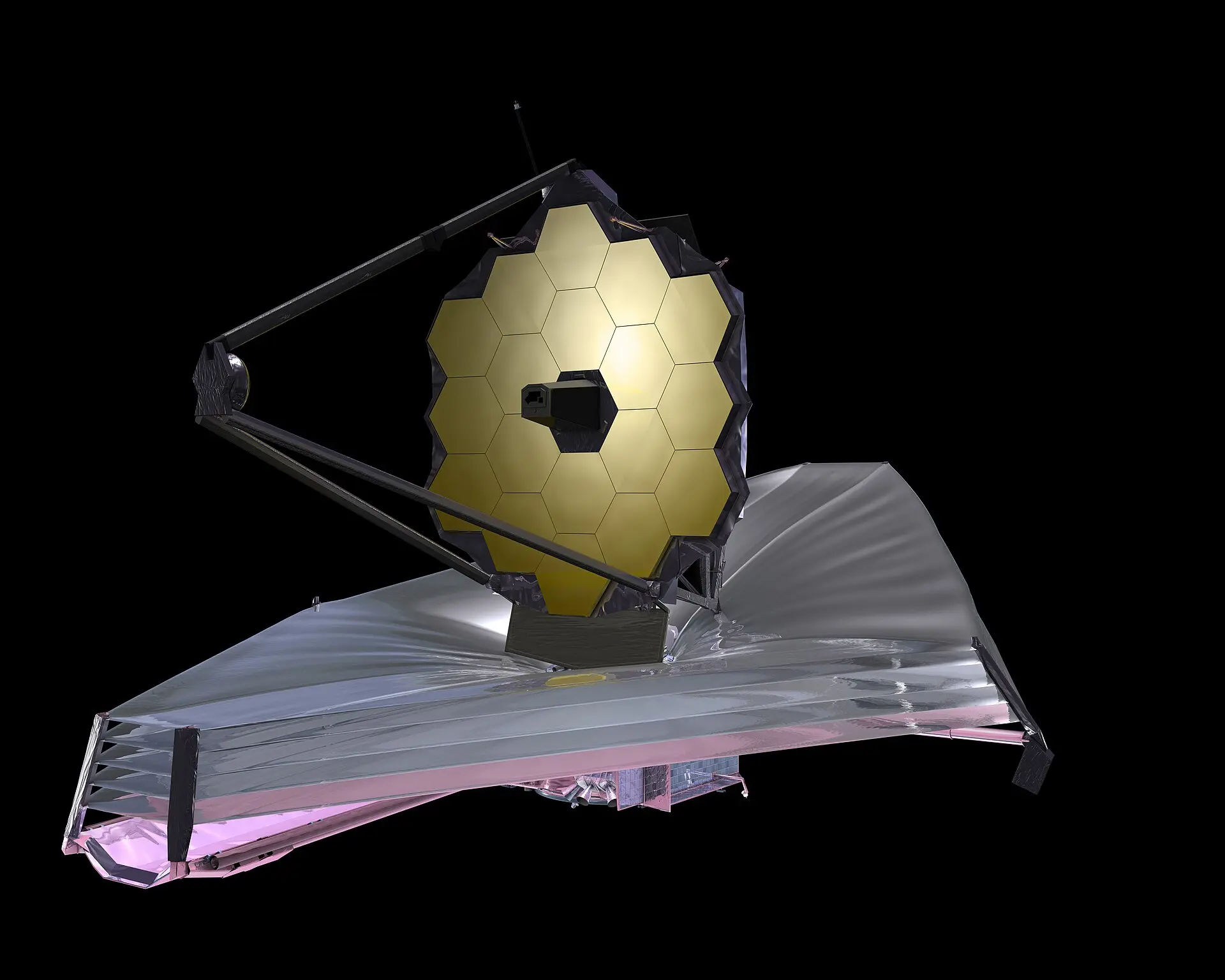 後續團隊將借助詹姆斯·韋伯太空望遠鏡（James Webb Space Telescope，JWST）深入分析大氣成分，搜尋生命存在的關鍵標誌物。 （來源：wikipedia）