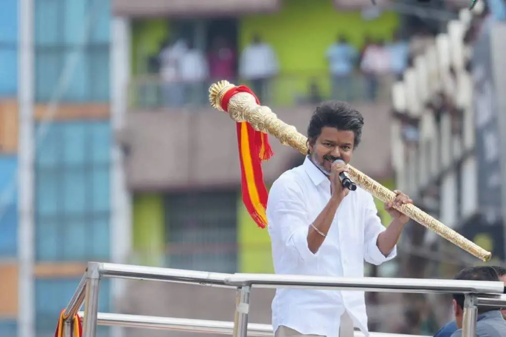 印度知名影星兼政客 Vijay（圖/ Facebook）