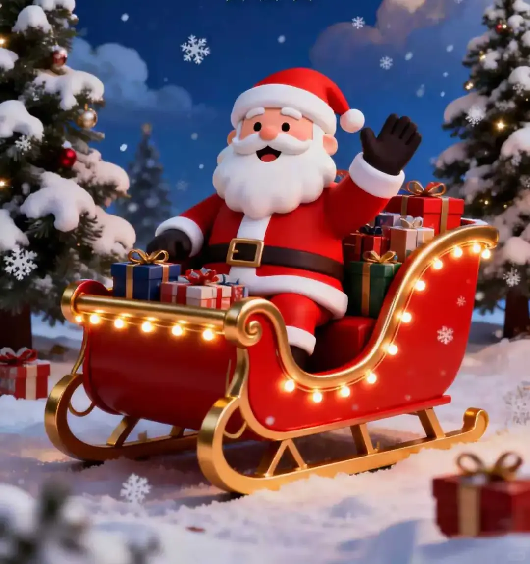 聖誕節的腳步越來越近，說到聖誕老人，大家腦海裡總是浮現他駕著馴鹿雪橇、穿梭夜空送禮物的經典畫面。（示意圖來源：pixabay）