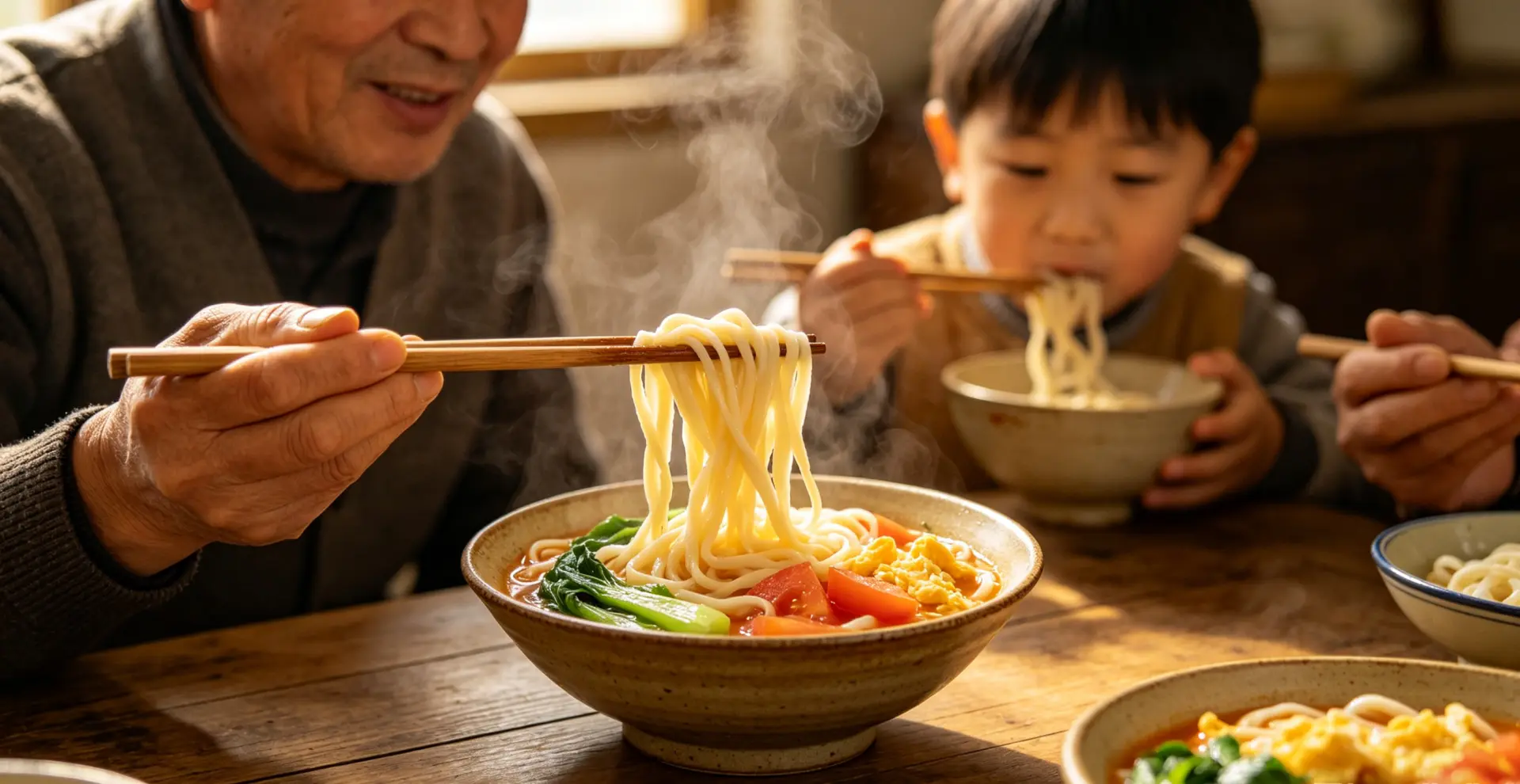 在無數中國麵食裡，有五碗麵，橫跨南北西東，每一碗都藏著當地的魂，吃一口就懂什麼叫「人間至味」。（示意圖來源：豆包AI）