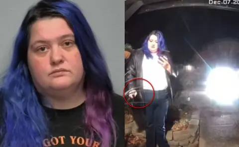 訂外送竟收到「危險加料」，美國印第安納州夫妻餐後灼傷嘔吐。（來源：McCracken County Jail与Facebook）