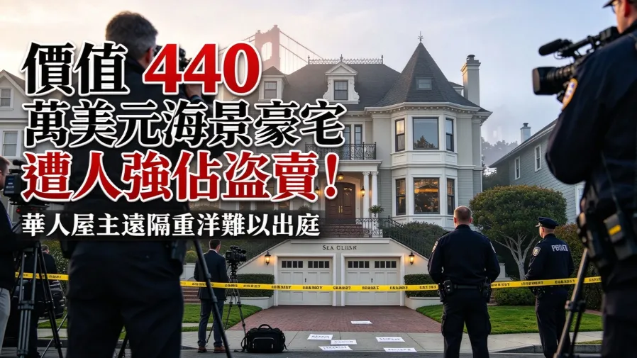舊金山頂級豪宅低於市價近五成出售！華人屋主遠在中國，物業14個月內瘋狂轉手8次的封面圖片