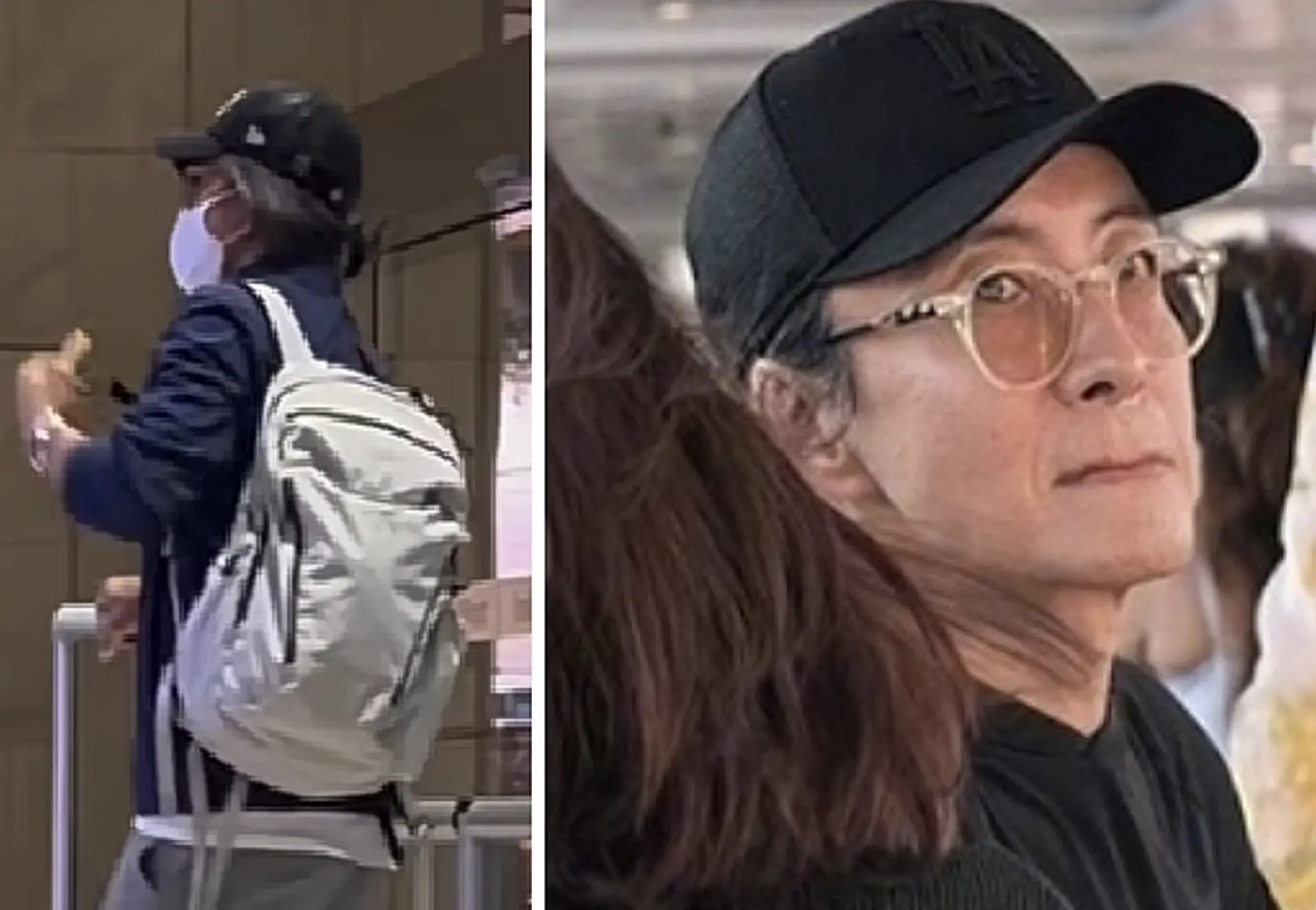 裴勇俊一身輕便休閒穿搭，頂著一頭近乎全白的長髮，雖以口罩遮面，無法看清完整神情，但依舊保有修長挺拔的體態與小麥色肌膚，難掩積累多年的明星氣場。(圖：小紅書)
