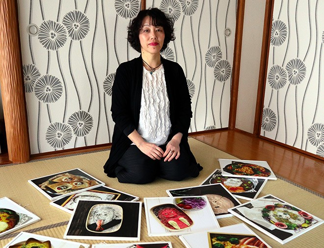 松浦美喜（Miki Matsuura）與她的便當作品照片。（來源：IDaily）