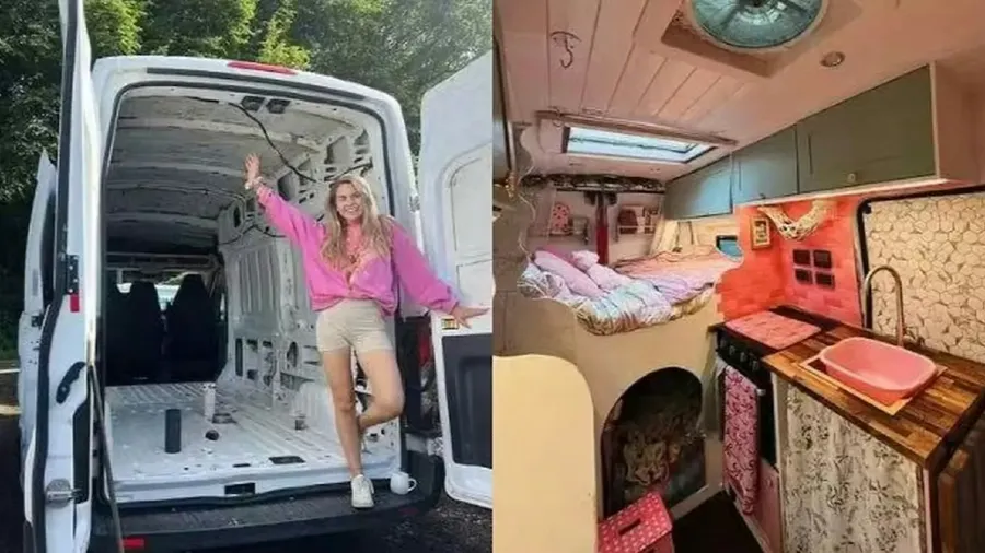 英國女生砸2萬英鎊改露營車，月開支僅675英鎊，擺脫房貸壓力爽翻了！的封面圖片