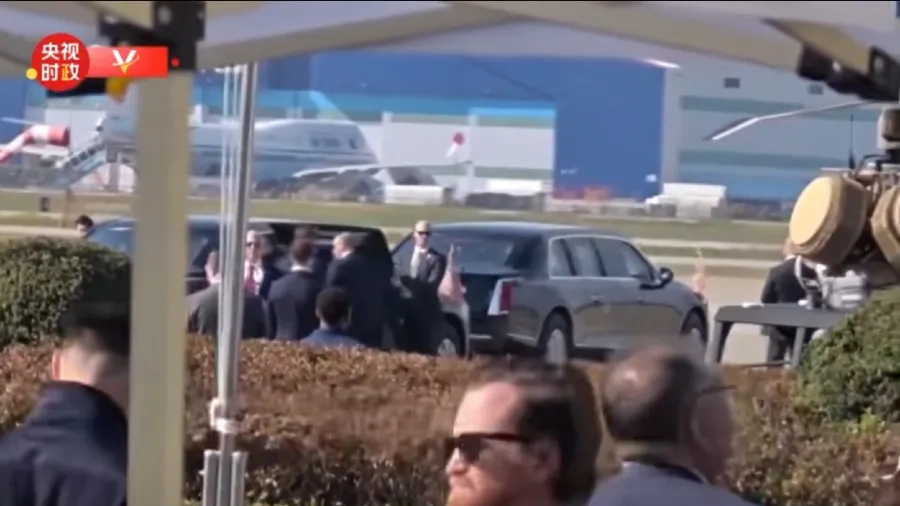 習近平同美國總統特朗普會晤開始的封面圖片