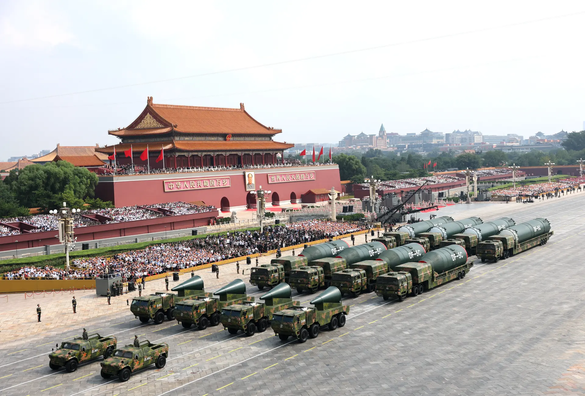 經過這次中國『九三閱兵』之後，我們可以說已經看到了中國軍隊已經達到一個新的高度。(新華社)