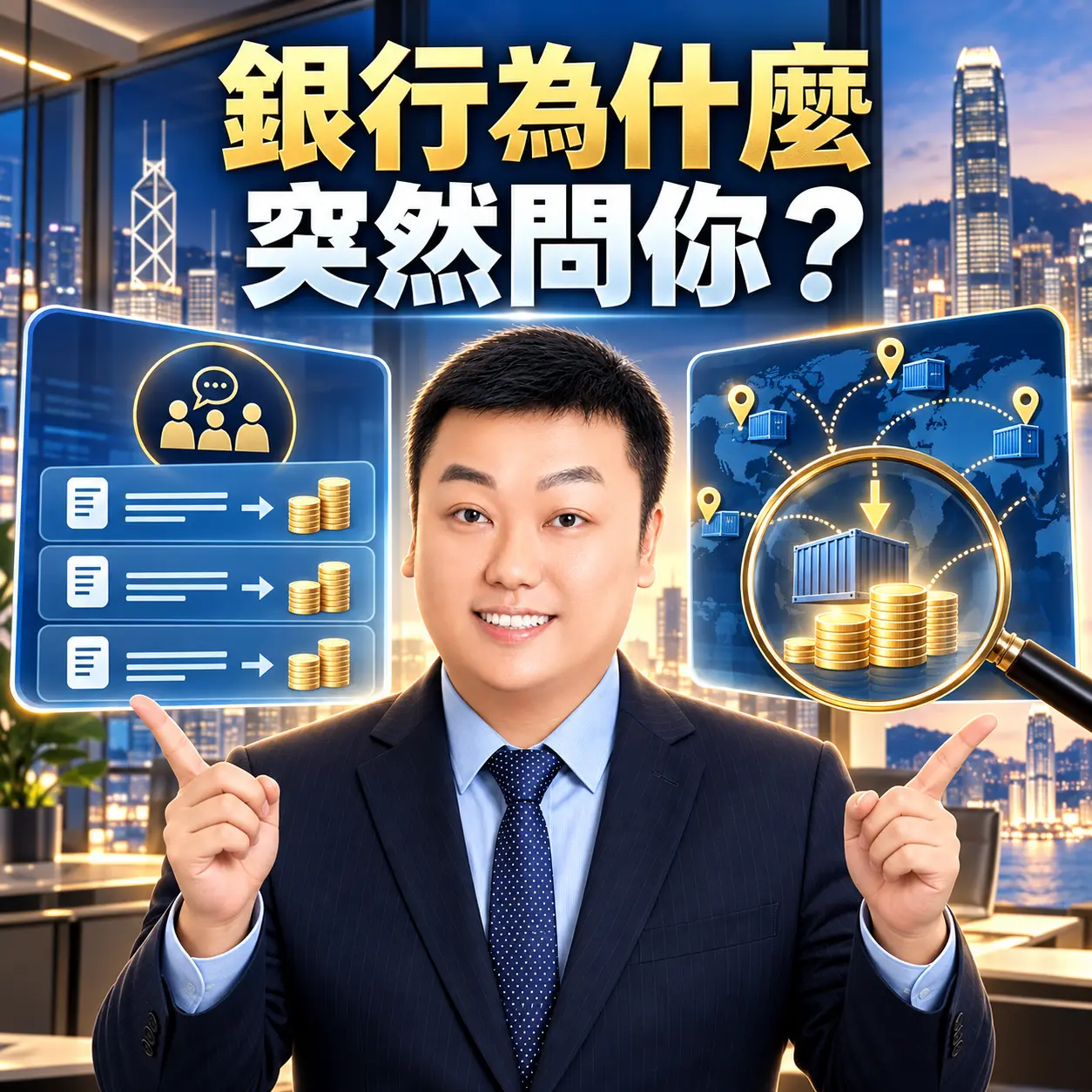 二、銀行為什麼突然問你？