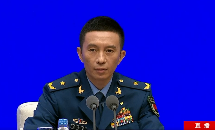 閱兵領導小組辦公室副主任、軍委聯合參謀部作戰局少將副局長吳澤棵。(新華社)