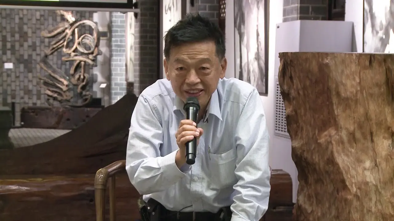 在關乎中華文脈的議題上，嵇義達與台灣著名美籍華人歷史評論家阮大仁先生(上圖)始終志同道合，兩人常有深談，觀點高度契合。(圖：網絡截圖)