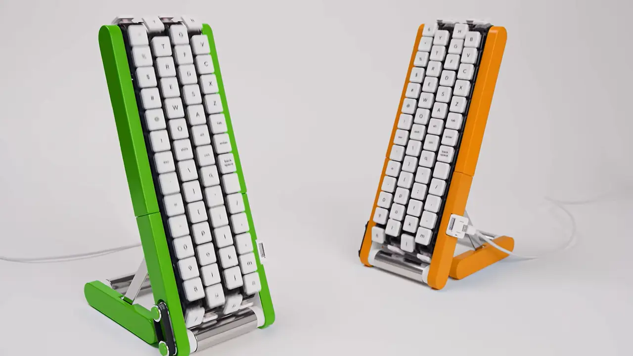 Google日本團隊推出Gboard迴轉壽司鍵盤（Gboard Conveyor Belt Version），按鍵會隨傳送帶移動到指尖。產品不販售實體版本，全套設計檔與程式碼已開源上架GitHub，供玩家DIY。（來源：Google Japan@YouTube）