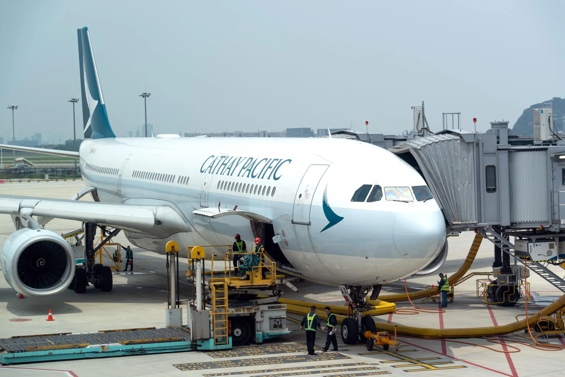 對香港來說，值得支持的，不只是有航空公司使用機場，更是有企業願意以香港為長遠營運根基，持續建設機隊、產品及服務能力。(圖：國泰航空) 