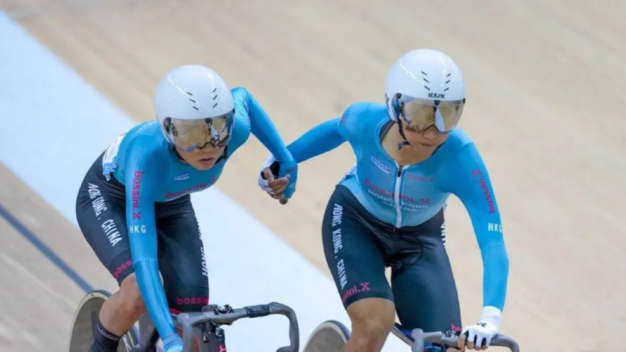 全運會 李思穎梁穎儀麥迪遜賽強勢封后 奪港隊競賽項目第6金的封面圖片