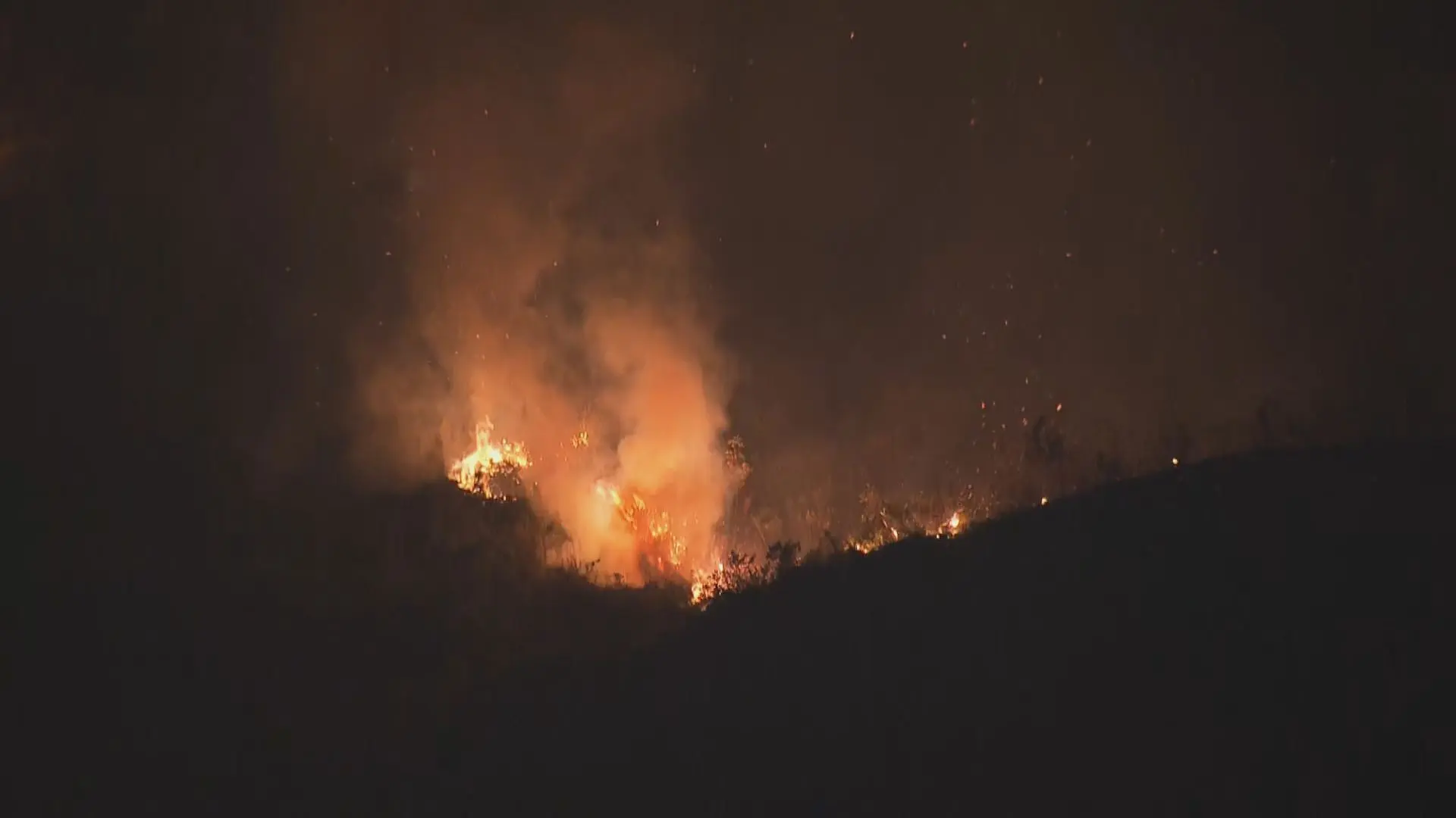 經消防人員通宵奮戰，直至 11 月 4 日早上 8 時 10 分，這場燃燒超過 12 小時的山火終於被成功撲滅。截至目前，消防處尚未公布起火具體原因，相關調查仍在進行中。(圖：網絡翻攝)