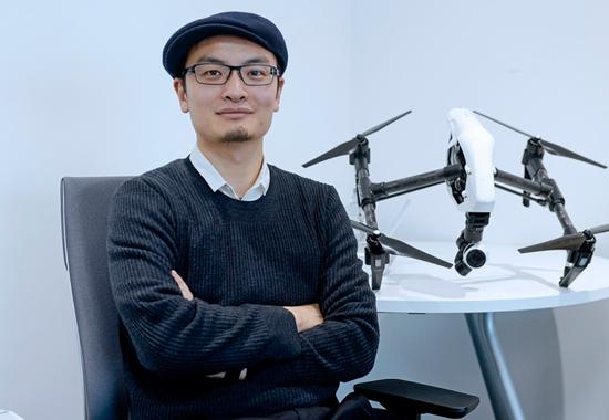 大疆無人機創始人汪滔。（大疆官網）