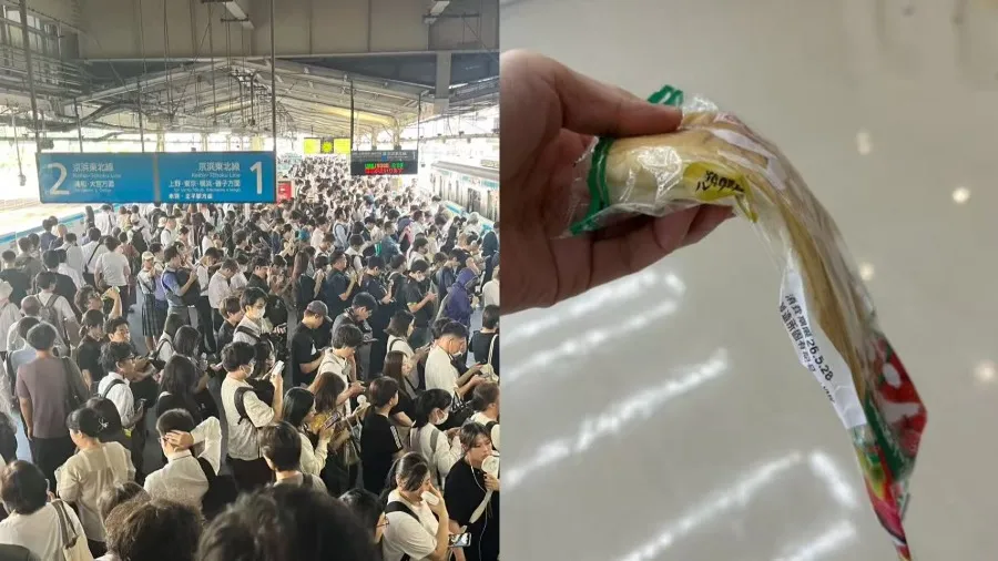 日本滿員電車有多恐怖？知名女星曝「一片麵包肉餅照」道出真相的封面圖片