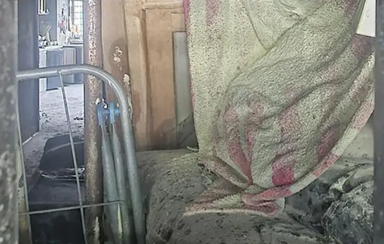 新加坡公寓9樓員工宿舍突發火警，客廳床墊無故起火釀濃煙火場，受困男子躲浴室保命，獲救時上半身起火、衣物全燒毀，48人緊急疏散，火因與宿舍超住爭議待調查。（來源：新明日報）
