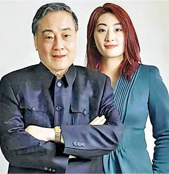 「娃哈哈」已故創始人宗慶後（左）和女兒宗馥莉（右）。（網上圖片）