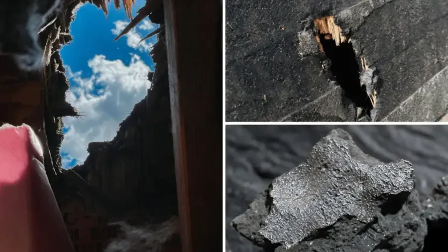 砸穿美國民宅的0.9kg隕石，竟攜帶珍稀生命前驅物質？！的封面圖片