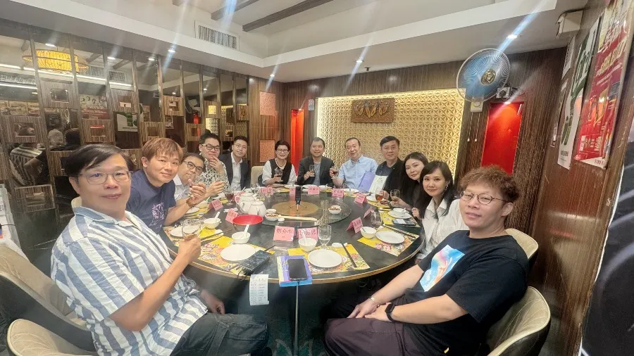 跨界火花耀香江:藝科會迎北京孫立軍教授，共繪大灣區藝術科技藍圖的封面圖片