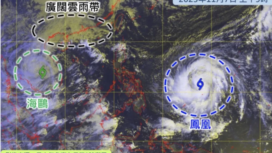 天文台：鳳凰升級強颱風　下周四最低20度的封面圖片