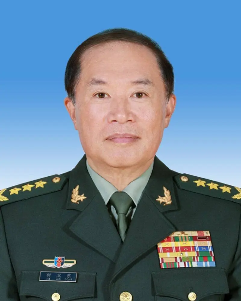 中共中央政治局委員、中央軍委副主席何衛東被雙開，移送軍事檢察機關審查起訴。(國防部網站資料圖片)