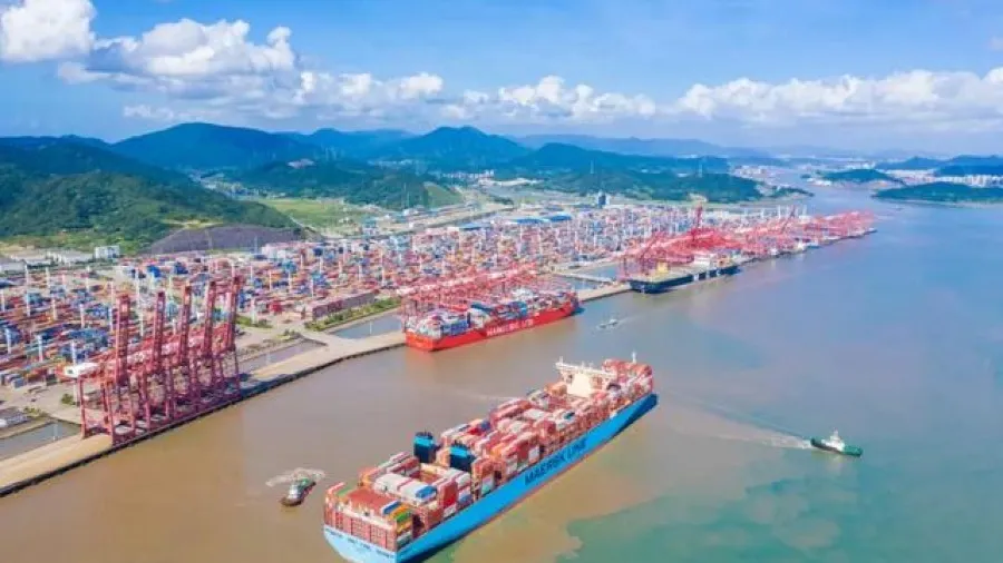 中國建成環渤海長三角粵港澳大灣區　三大世界級港口群串珠成鏈的封面圖片