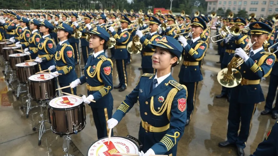 「最大規模」軍樂團將亮相九三閱兵的封面圖片