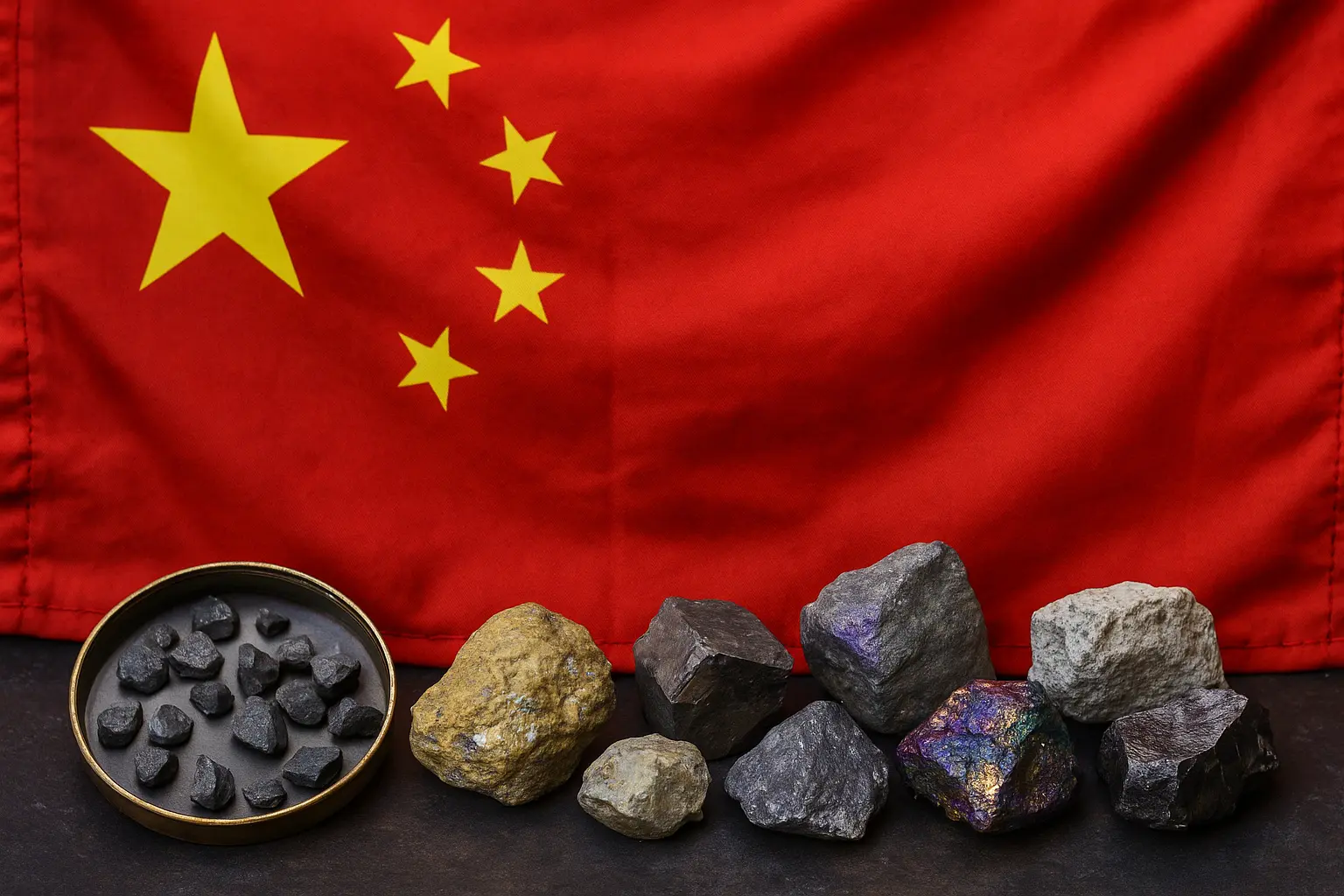 中國掌握了全球稀土開採約60%、中游分離精煉90%以上，以及下游燒結永久磁鐵製造約94%。西方國家雖然擁有部分上游礦山，但在中游精煉與下游軍工級高階磁體製造上嚴重依賴中國，使得西方在擴建高階國防產能時面臨嚴重的供應鏈瓶頸。(圖：網絡截圖)