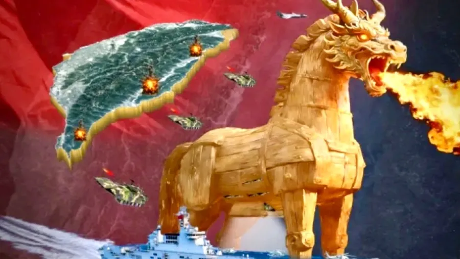 東部戰區第四張演習海報暗藏玄機 正義之馬割裂封困 海南艦現身台島東部的封面圖片