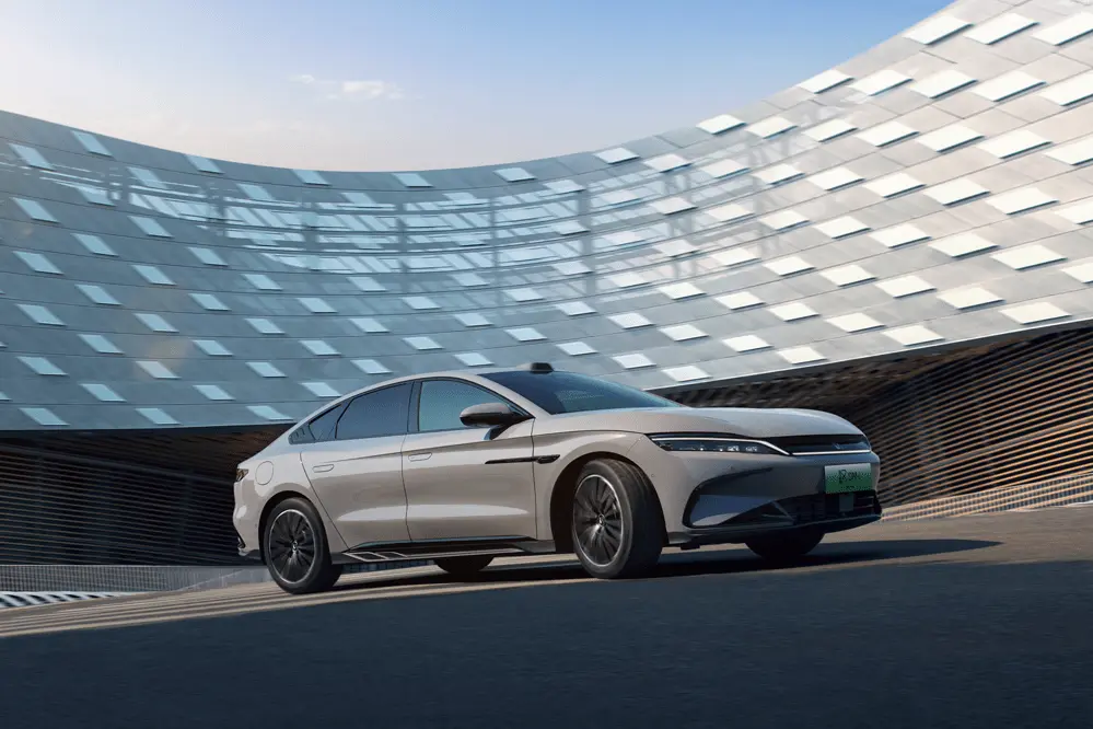 比亞迪提供的車型比許多西方競爭對手更便宜 （比亞迪官網）