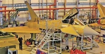 「陣風」戰鬥機在印度設立首個海外機身生產線,預計自2028年起每月交付兩架完整機身。(中新社圖片)