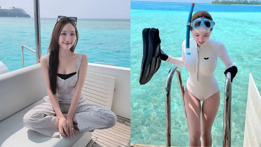 《中年好聲音》海兒馬爾代夫度假潛水著絲襪成焦點 肥媽意外踢爆感情狀況的封面圖片